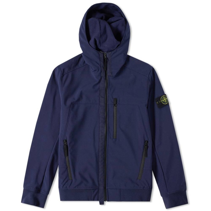 Photo: Stone Island Hooded Soft Shell-R Jacket