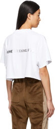 Honey Fucking Dijon White Cropped Tina Paul T-Shirt