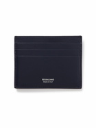 FERRAGAMO - Logo-Print Leather Cardholder