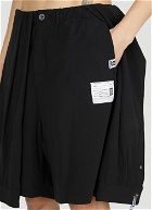 Maison Mihara Yasuhiro - Mixed Shirts Easy Shorts in Black
