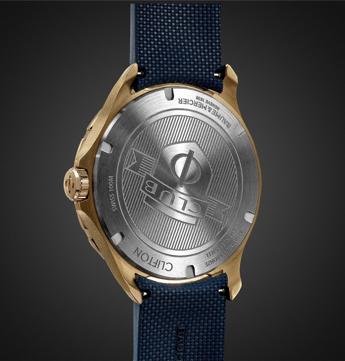 Baume & Mercier - Clifton Club 42mm Automatic Bronze and Rubber 