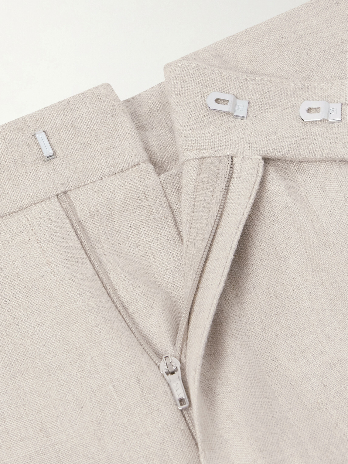Favourbrook - Cooper Slim-Fit Linen Suit Trousers - Gray
