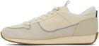 rag & bone Off-White & Gray Pursuit Retro Runner Sneakers