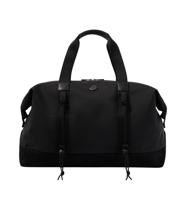 Photo: Moncler Leather-trimmed duffel bag