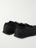 Salomon - S/LAB PULSAR Matryx Mesh and Neoprene Running Sneakers - Black
