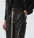 Rick Owens Leather cargo pants