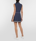 Varley Dalton pleated minidress