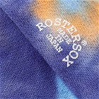 Rostersox Men's Tie Dye Sock in Orange
