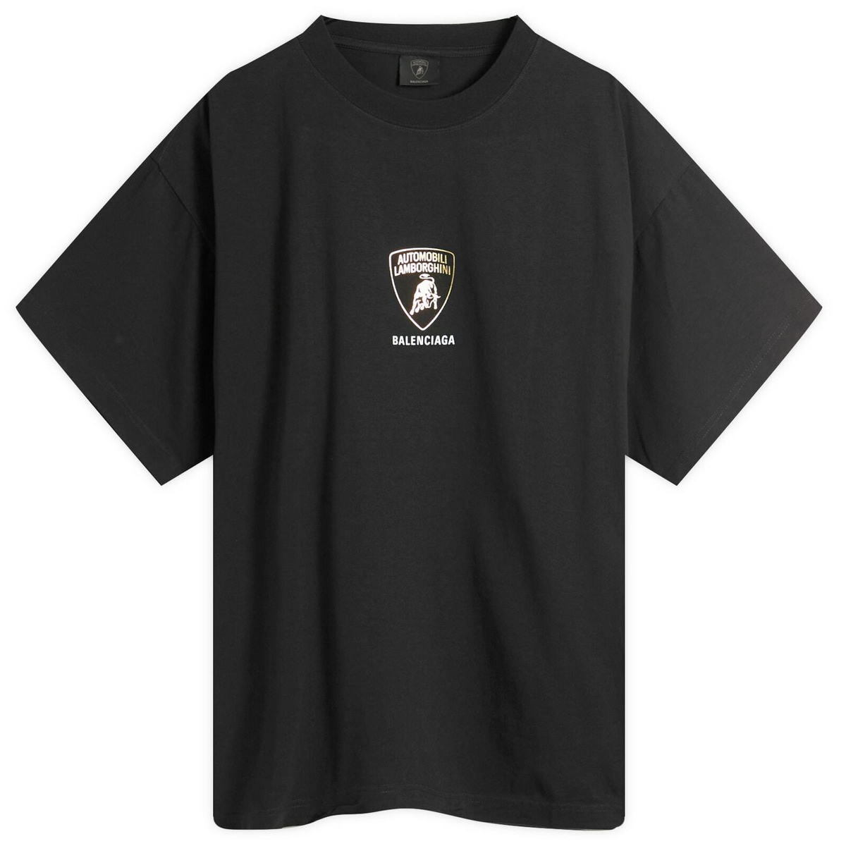 Tシャツ・カットソー Balenciaga Optical Black Oversized T-Shirt Balenciaga Optical Black Oversized T Shirt | Balardi