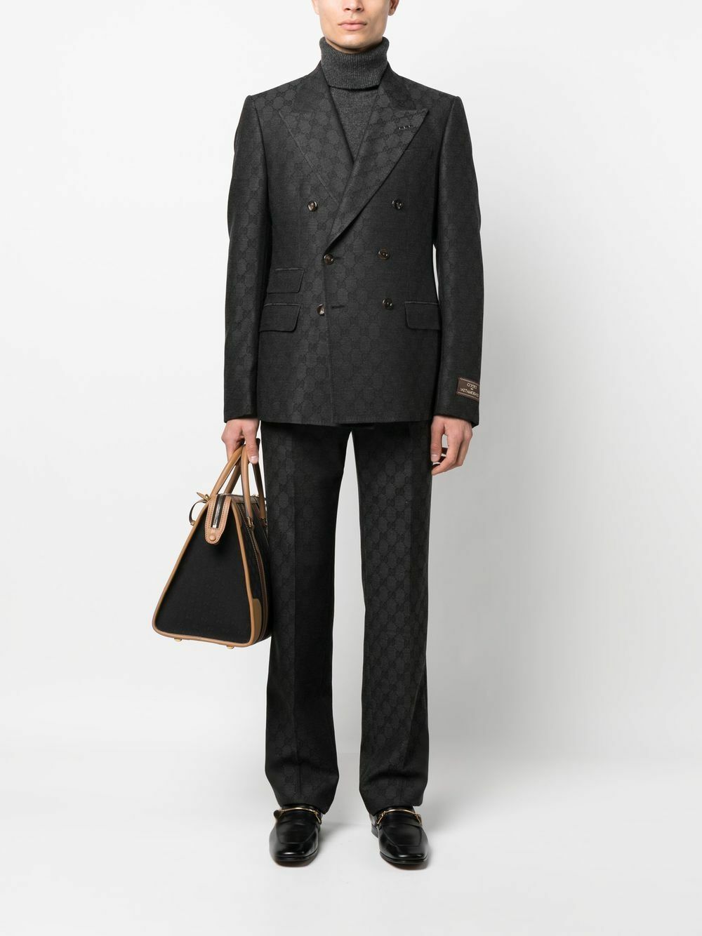 GUCCI - Gg Wool Suit Gucci GUCCI - Gg Wool Suit Gucci