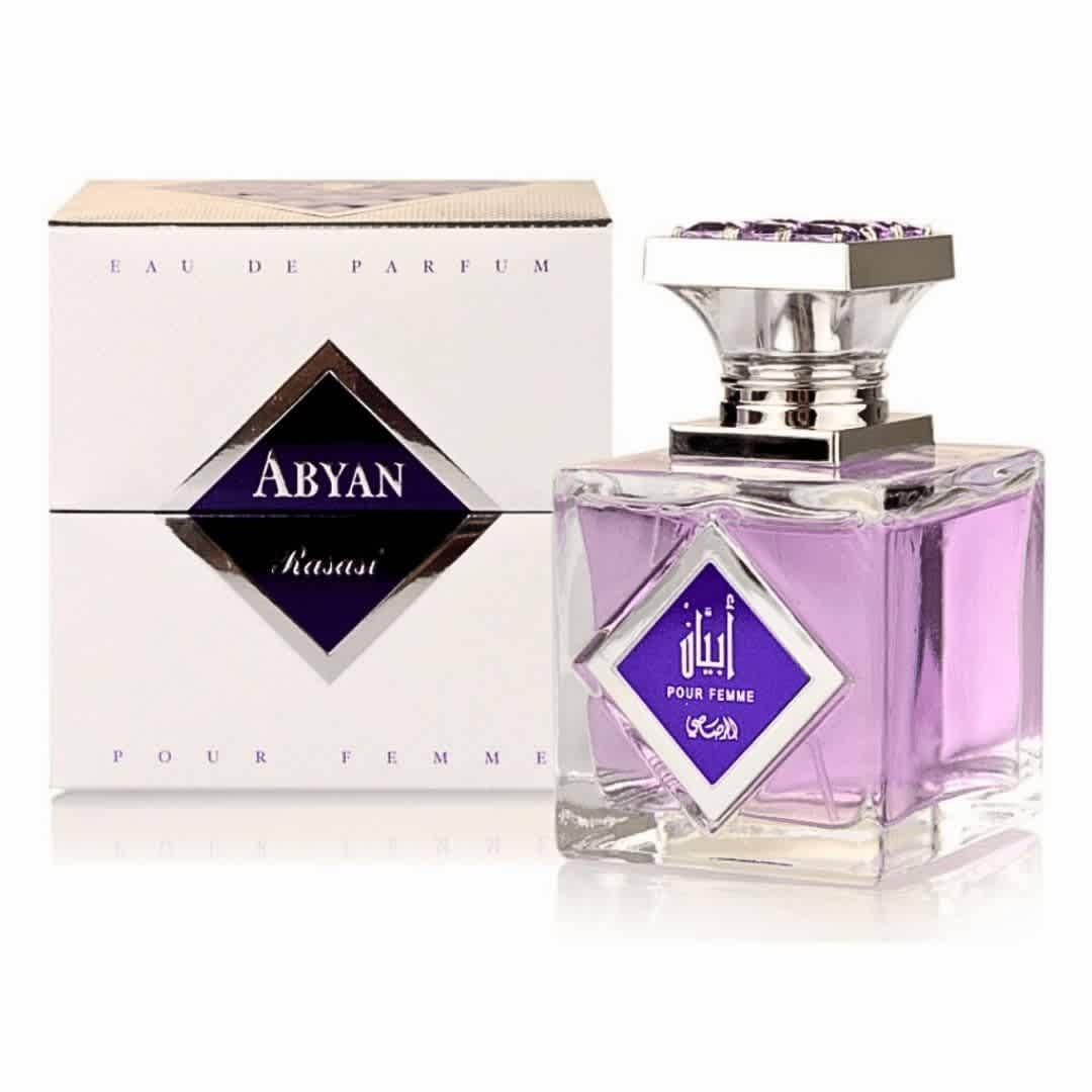 Rasasi Ladies Abyan EDP Spray 3.2 oz Fragrances 614514189016