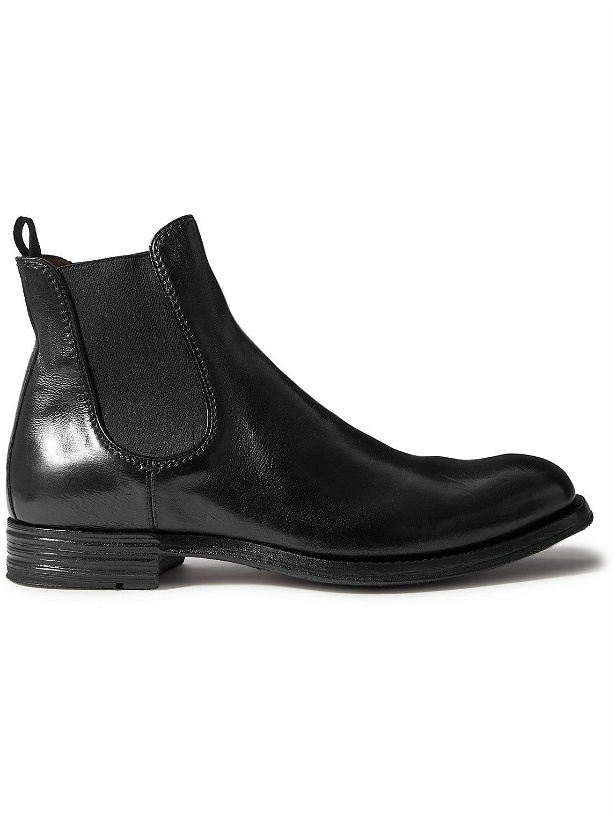 Photo: Officine Creative - Balance Leather Chelsea Boots - Black