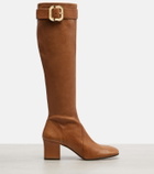 Miu Miu Leather knee-high boots