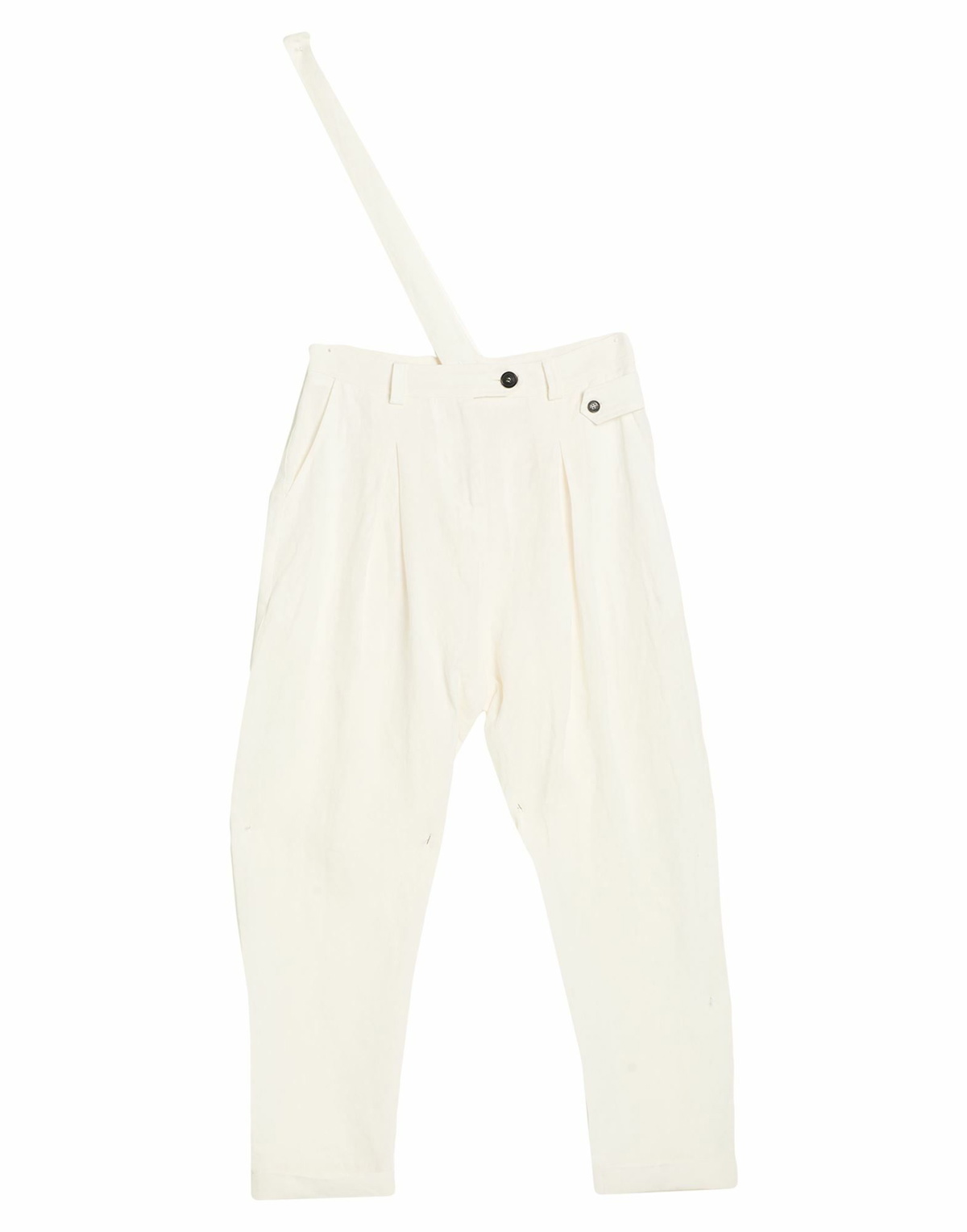 Isabel Benenato Womens Pants Ivory