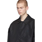 Acne Studios Black Face Coach Jacket