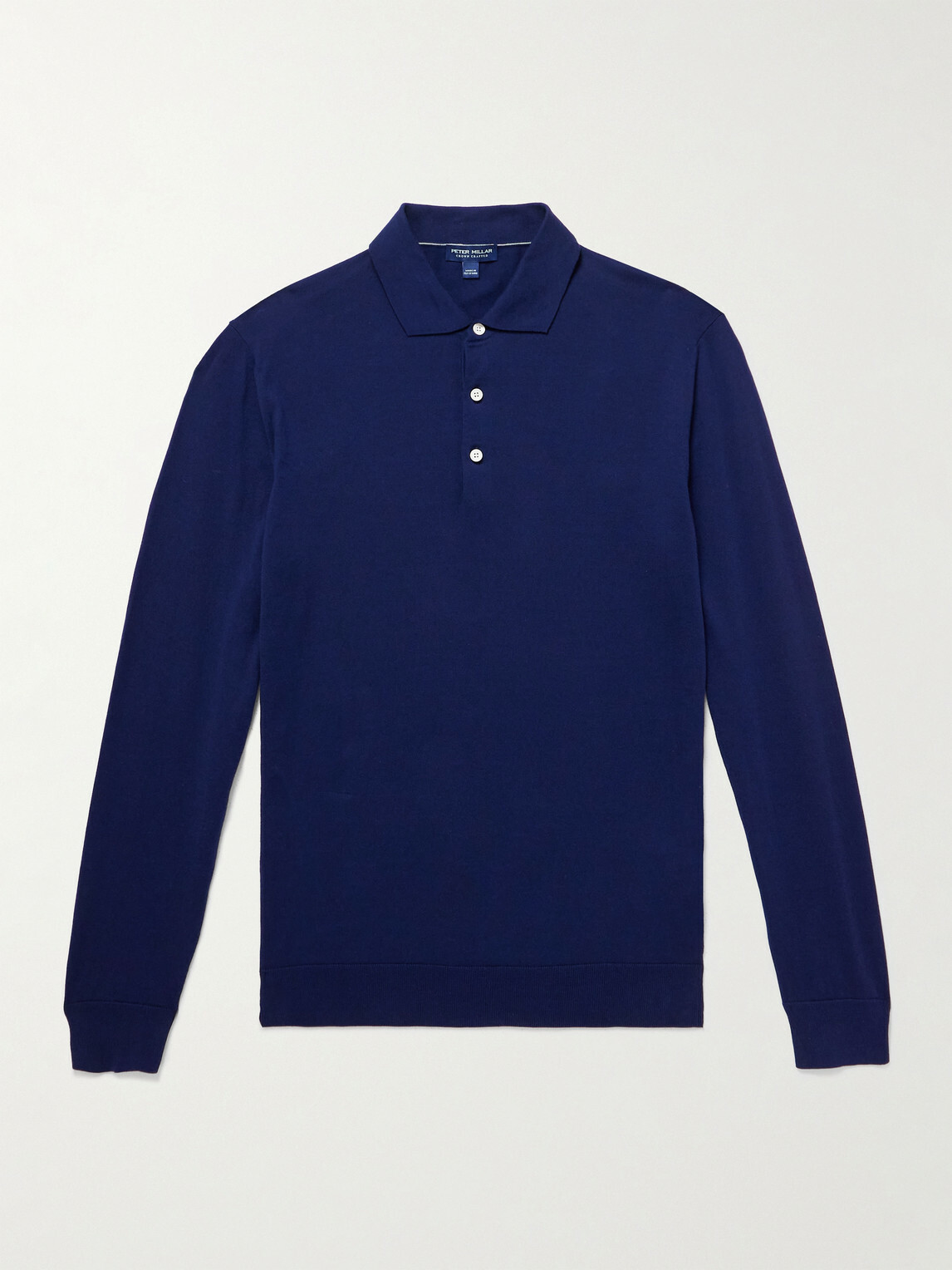 Peter Millar - Mariner Sea Island Cotton Polo Shirt - Blue