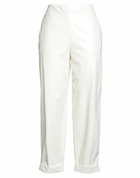 Alessia Santi Womens Pants in Ivory