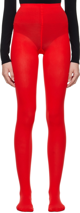 Photo: Swedish Stockings Red Olivia Premium Tights