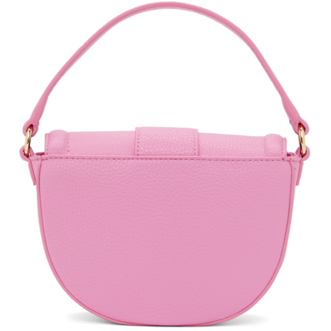 Versace Jeans Couture Pink Round Buckle Bag Versace