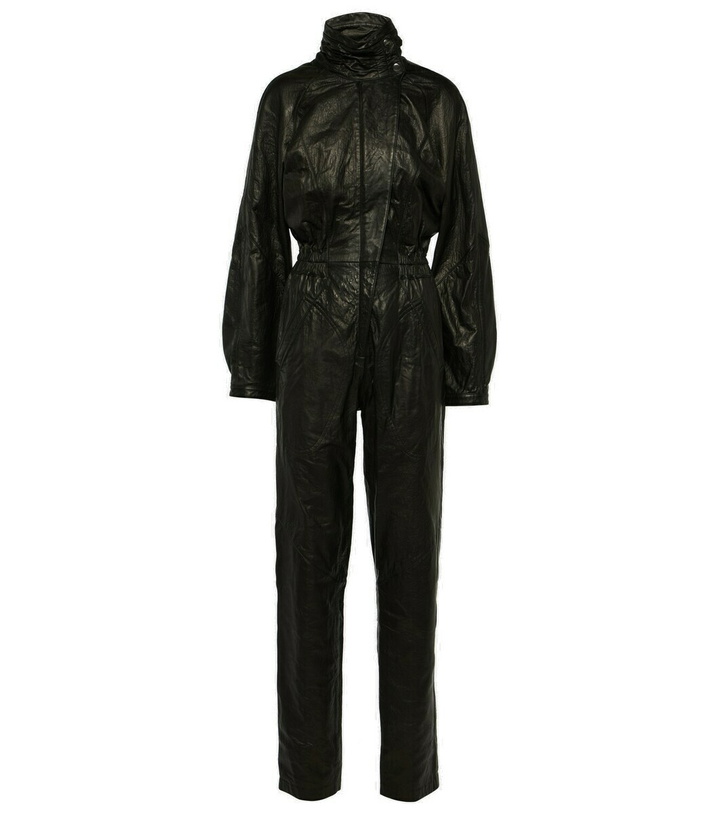 Photo: Isabel Marant Leather jumpsuit