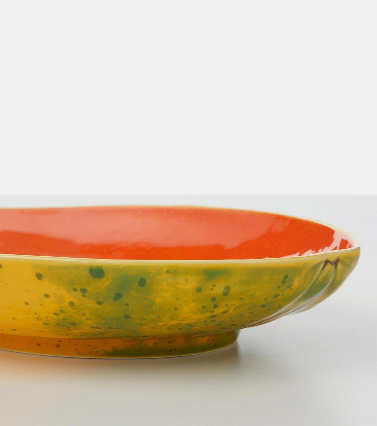 Bordallo Pinheiro Tropical Fruits Papaya earthenware platter