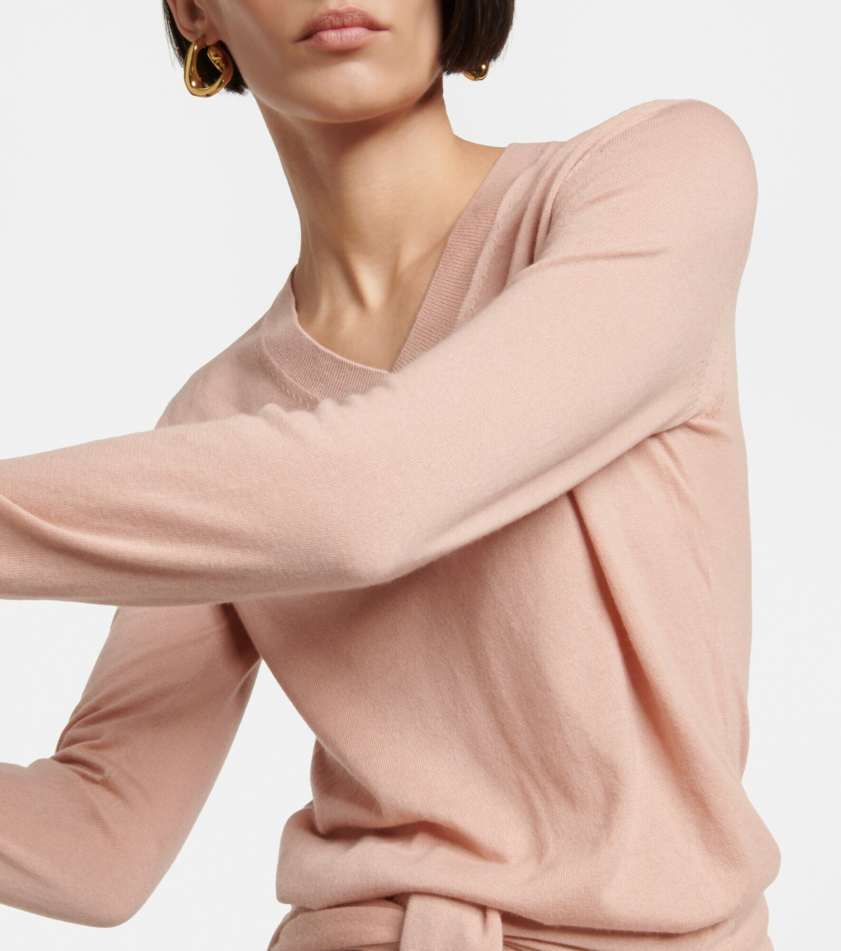 Loro Piana Sorbet Pink Cashmere Sweater XS/S