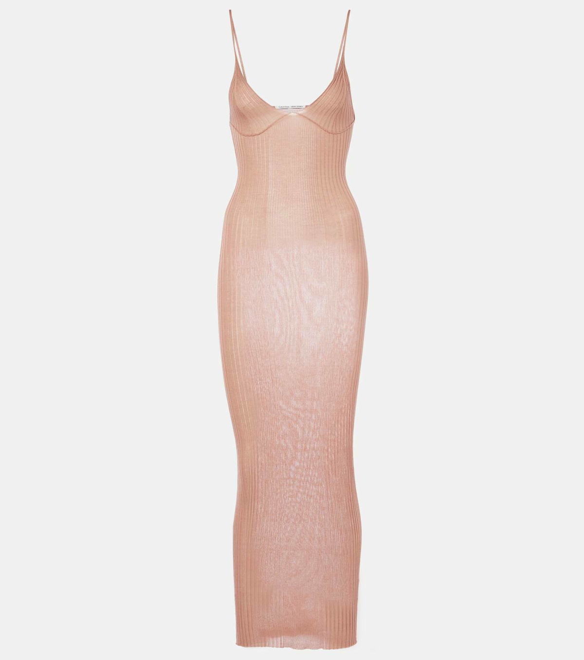 Nensi Dojaka x Calvin Klein sheer midi dress Nensi Dojaka