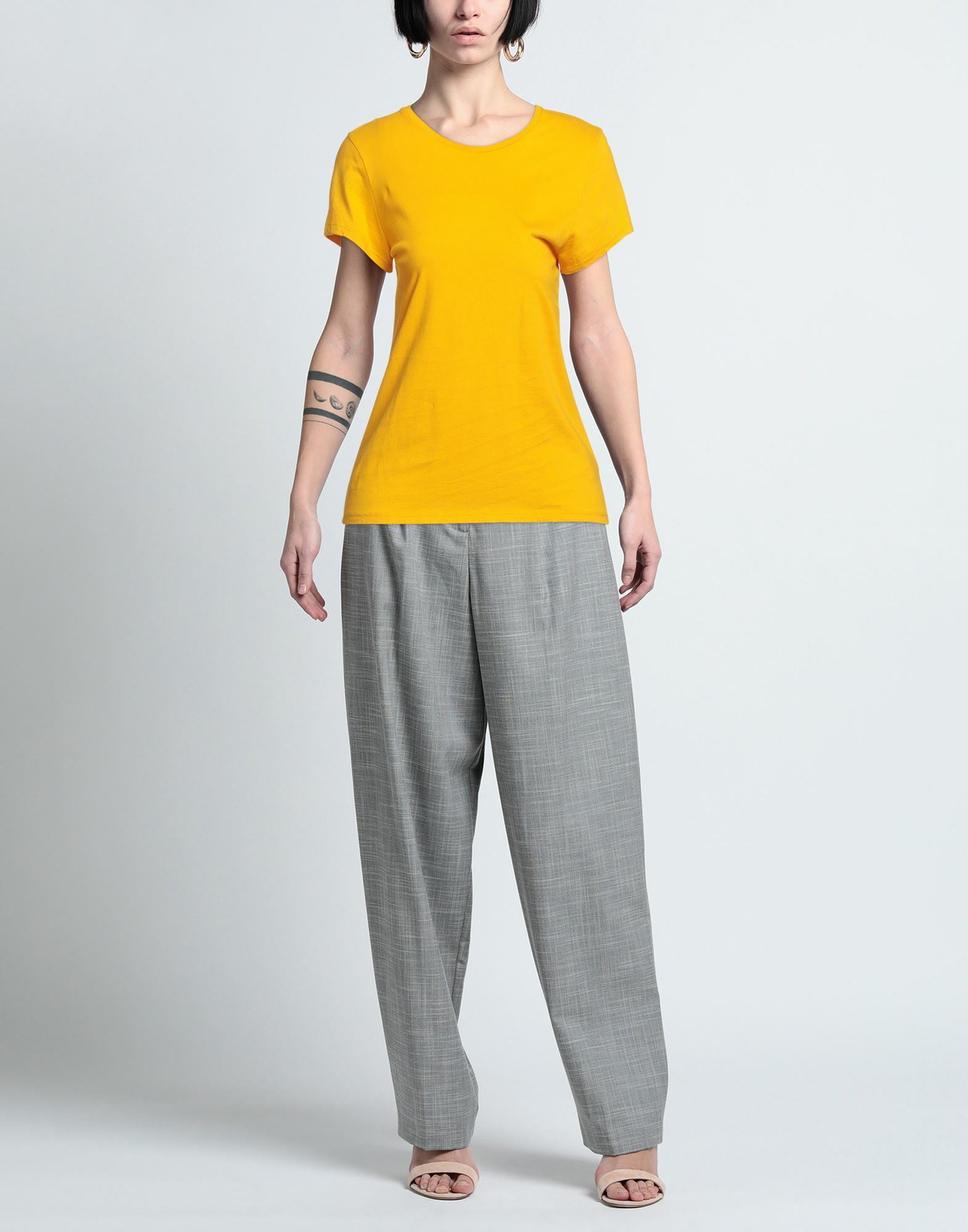Majestic Filatures Womens T-shirt Mustard