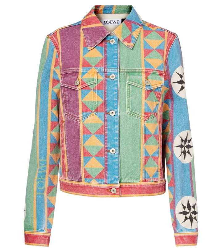 Photo: Loewe Paula's Ibiza printed denim jacket