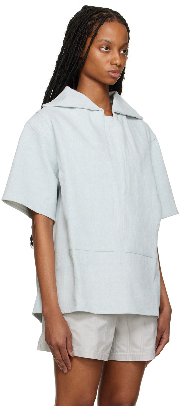 Toogood Blue 'The Anchorsmith' Blouse Toogood