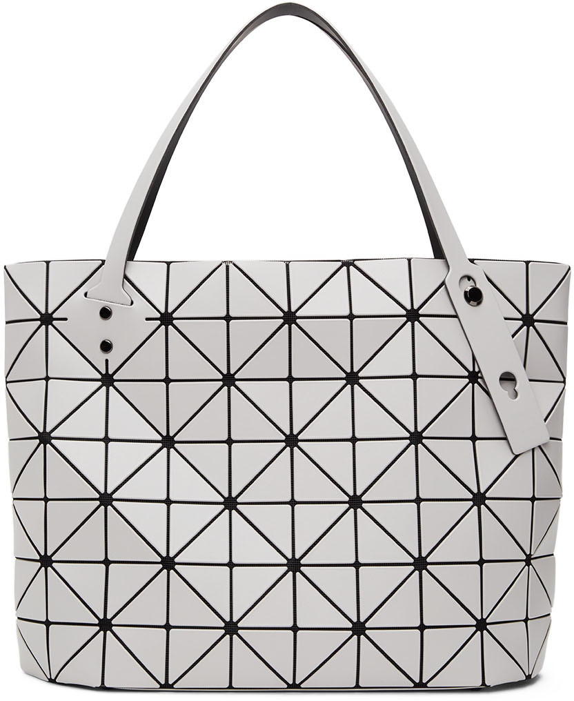 BAO BAO ISSEY MIYAKE Grey Rock Matte Bag Bao Bao Issey Miyake