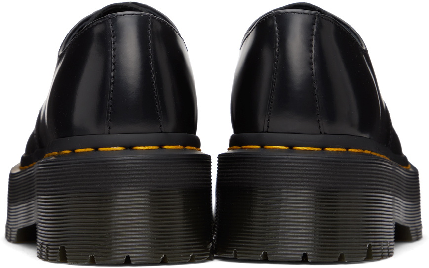 Dr. Martens Black 8053 Leather Platform Casual Oxfords