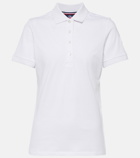 Fusalp Agathe cotton-blend polo shirt