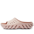 Crocs Echo Slide in Pink Clay