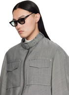 Lunetterie Générale Black 'One More Night' Sunglasses
