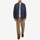 Foret Men's ACT Chore Jacket in Navy/Khaki