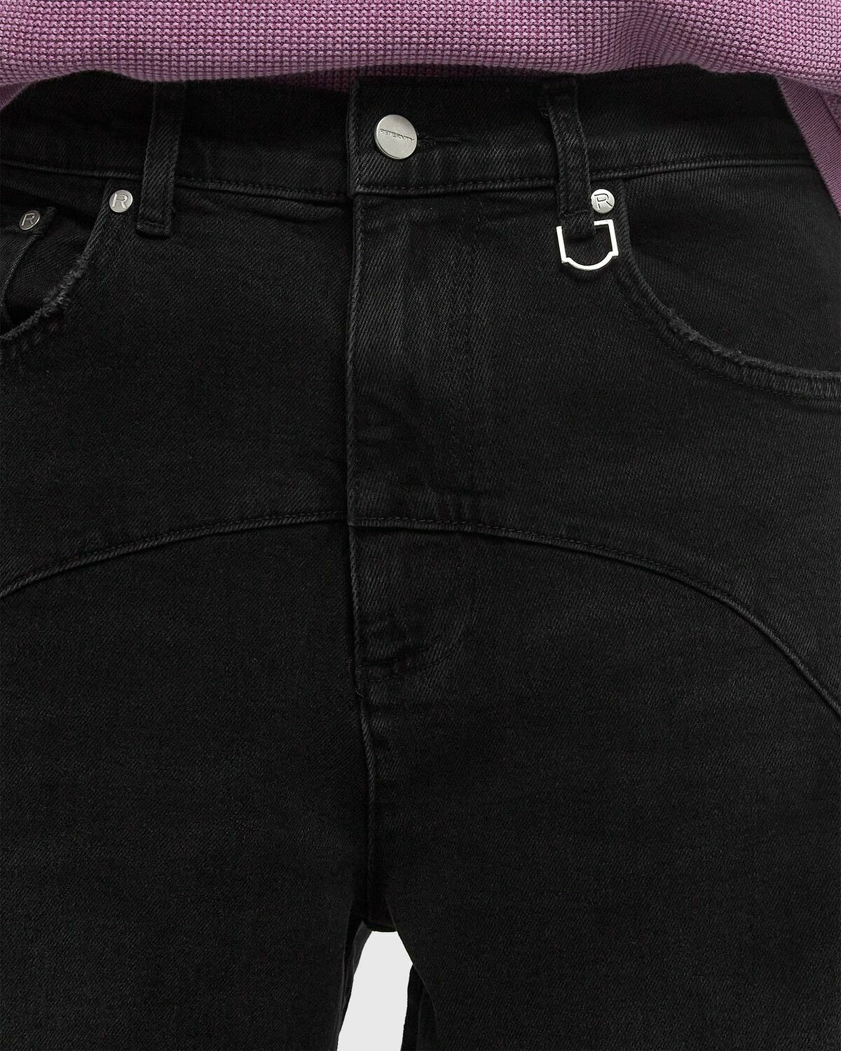 Reternity DESTROYED TROU DENIM Black Mens Jeans