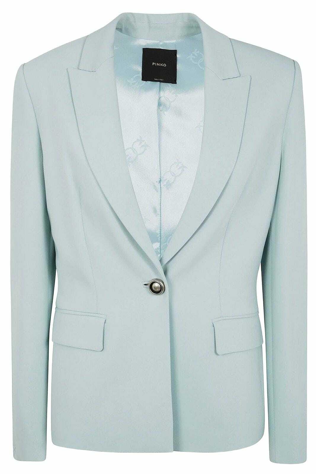 ジャケット Pinko Oversized Textured Canvas Blazer Pinko Oversized Textured Canvas Blazer Searing Sand Beige Pinko