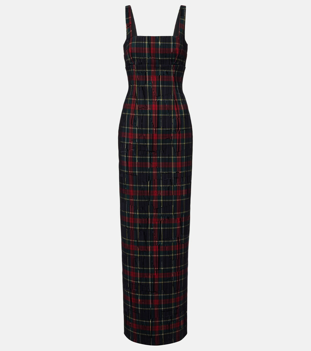 Emilia Wickstead Micheline checked maxi dress