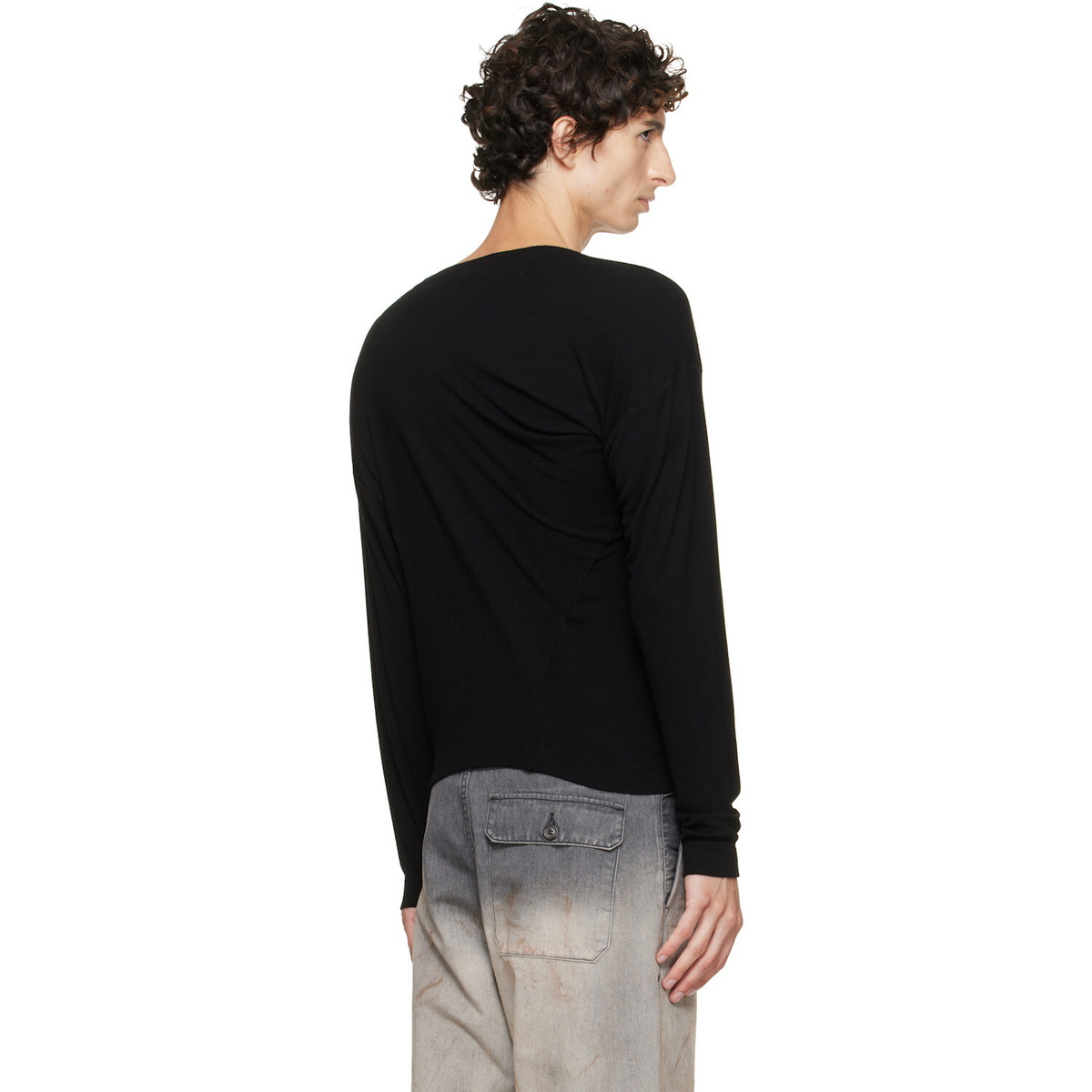 Vivienne Westwood Black Long Sleeve Hebo T-shirt