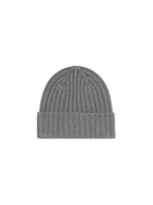 MC2 Saint Barth Man Grey Cashmere Hat Wengen With St. Barth Embroidery