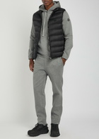 Moncler Quilted Logo-appliquéd Shell Gilet Black