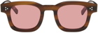 AKILA Brown & Red Ascent Sunglasses