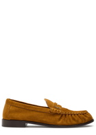 Saint Laurent Le Loafer 15 Suede Loafers Tan