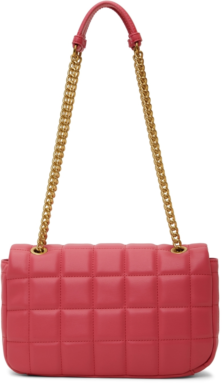 Versace Jeans Couture Pink Quilted Puffy Bag Versace