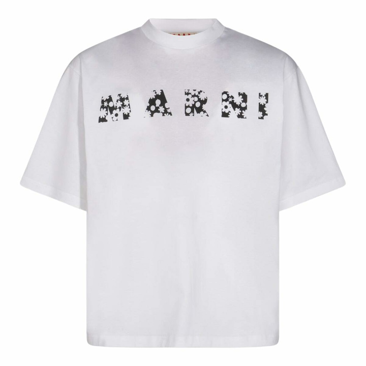 Photo: Marni White Cotton T-shirt