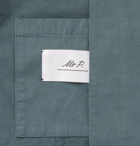 MR P. - Garment-Dyed Cotton Blazer - Blue