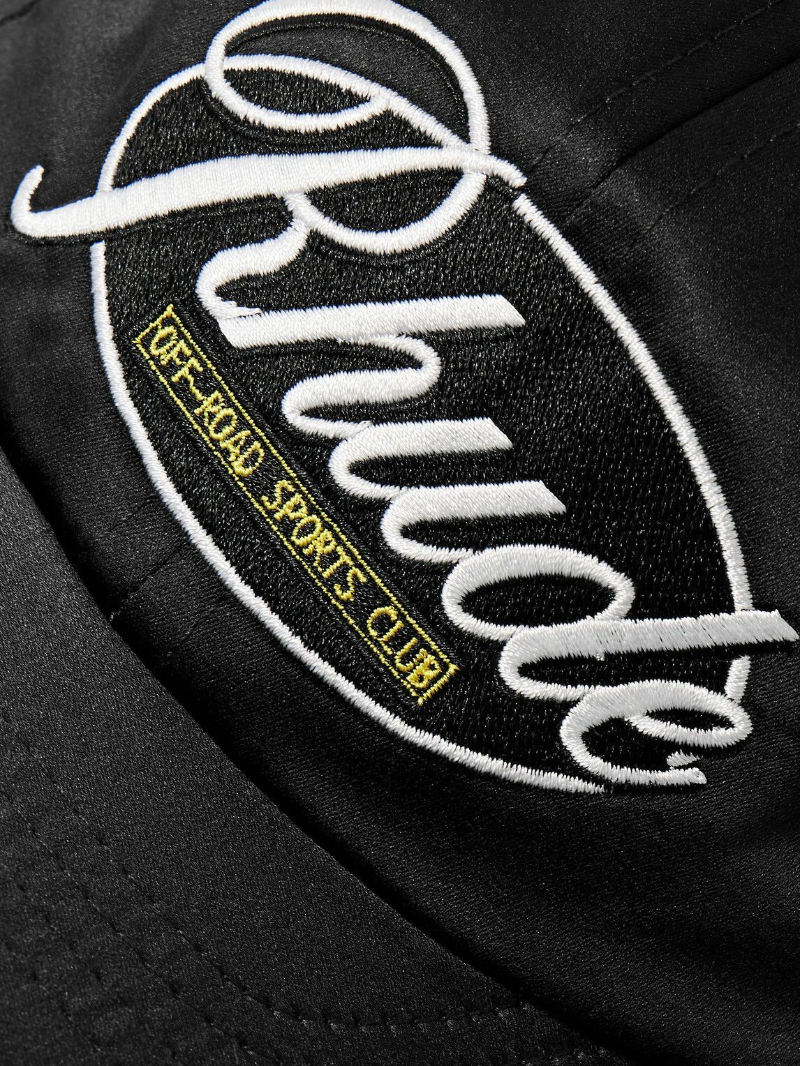 Rhude - Logo-Appliquéd Satin-Twill Baseball Cap