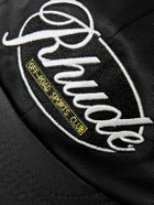 Rhude - Logo-Appliquéd Satin-Twill Baseball Cap
