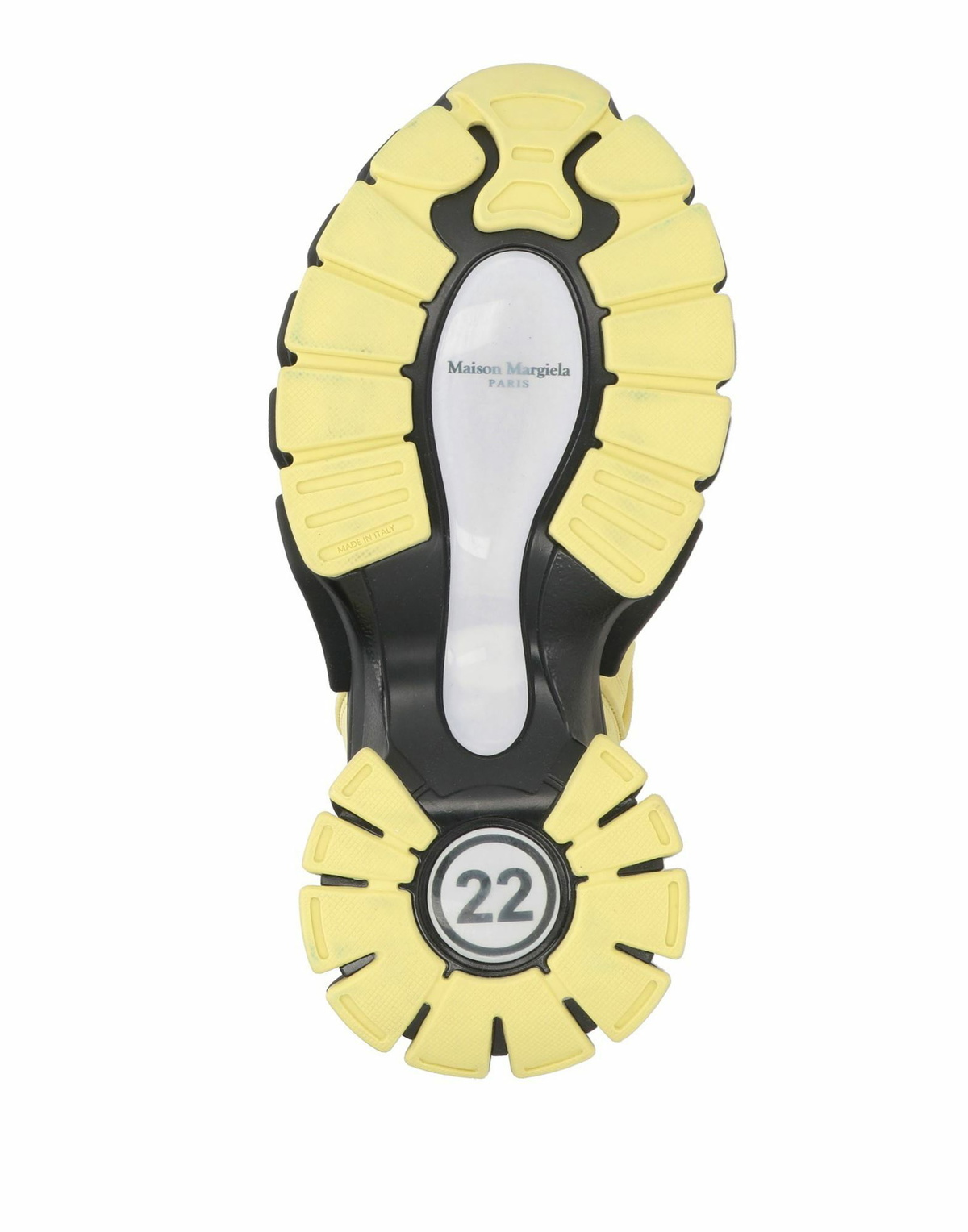Maison Margiela Womens Sneakers Pastel in Yellow